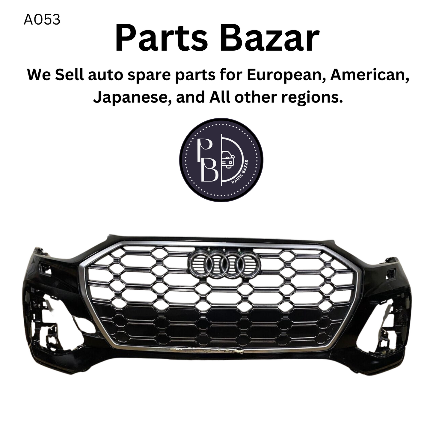 Audi Q5 2021 front bumper