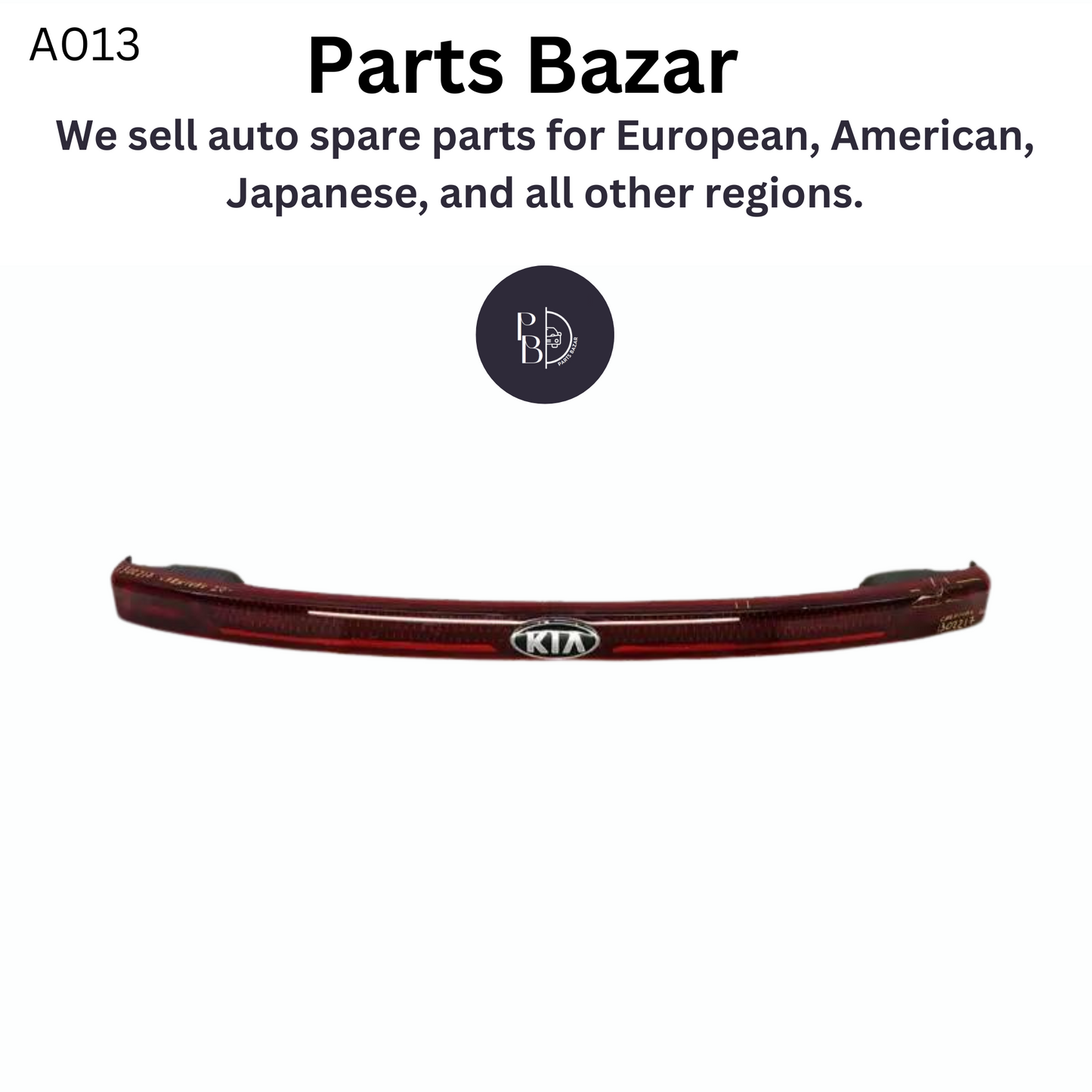 Kia Grand Carnival IV Center Garnish Tail Lamp Assembly for 2020-2022