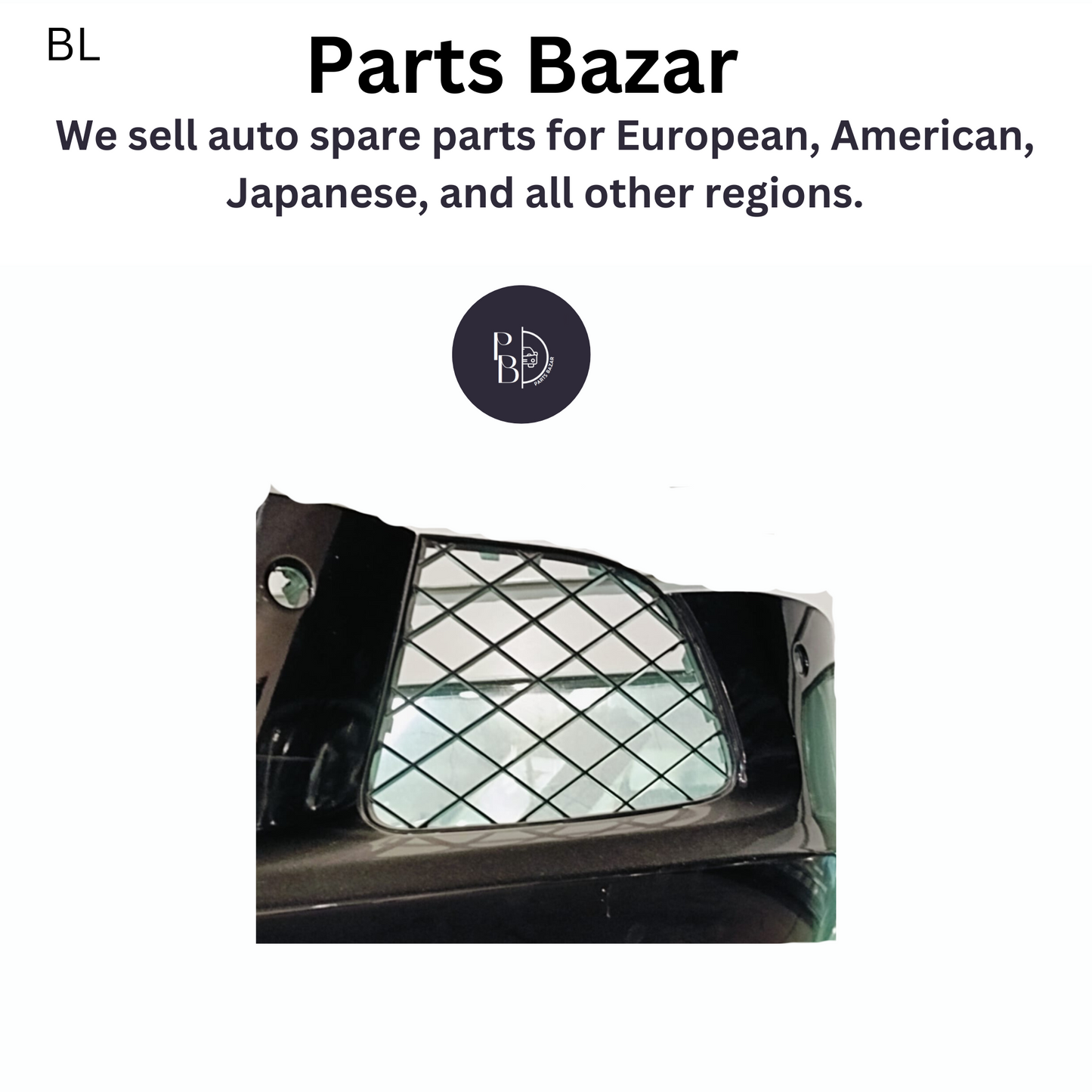 بنتلي كونتيننتال جي تي كروم المصد الأمامي مجموعة الشواية 4 قطعة للطراز 2012-14