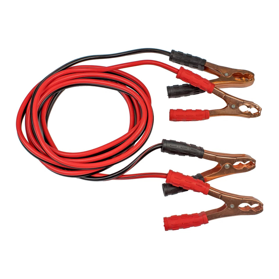 12 Ft 200AMP Car Battery Jumper Cable – 10 Gauge Emergency Power Booster