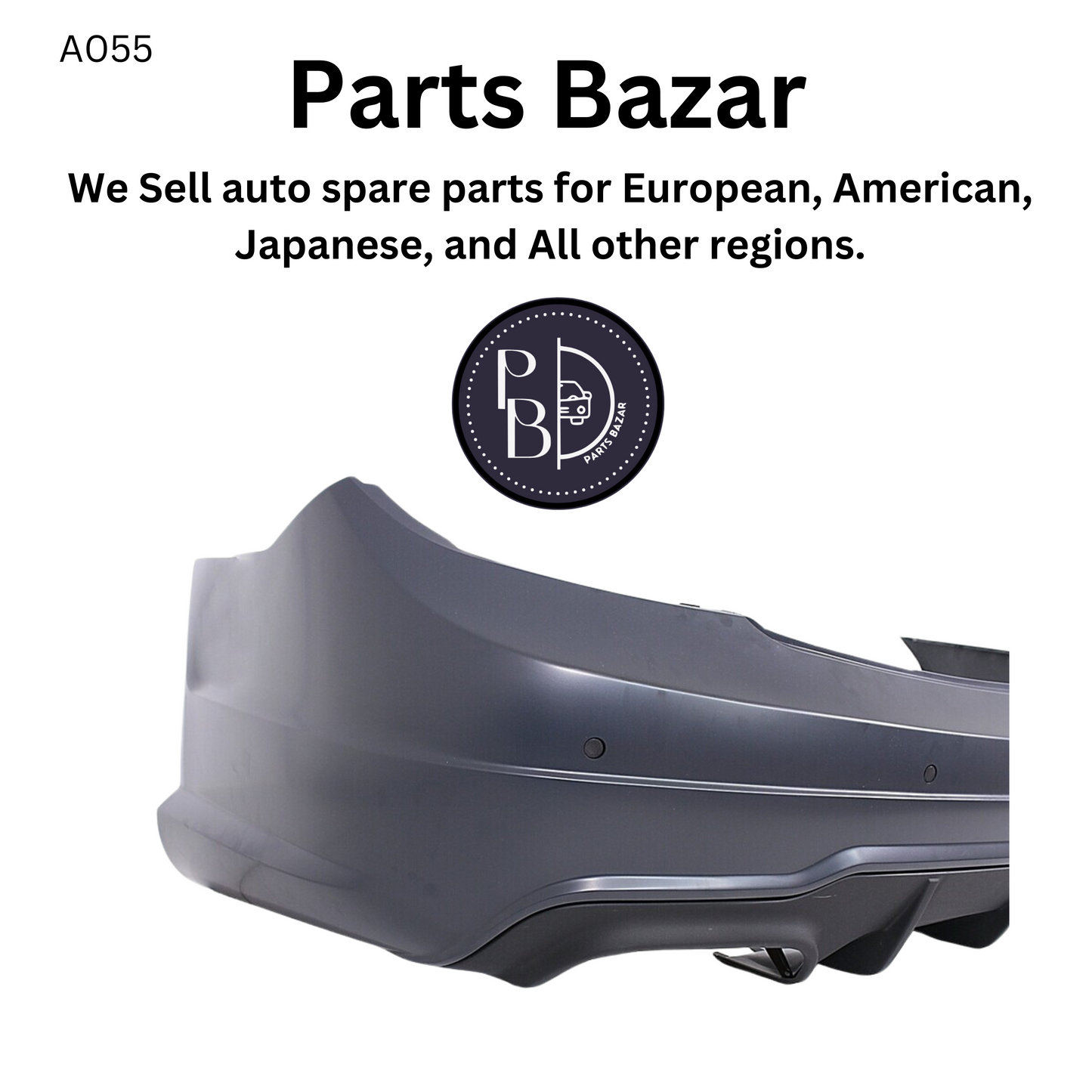 Mercedes-Benz C-Class C200 W204 Year 2007 Rear Bumpers