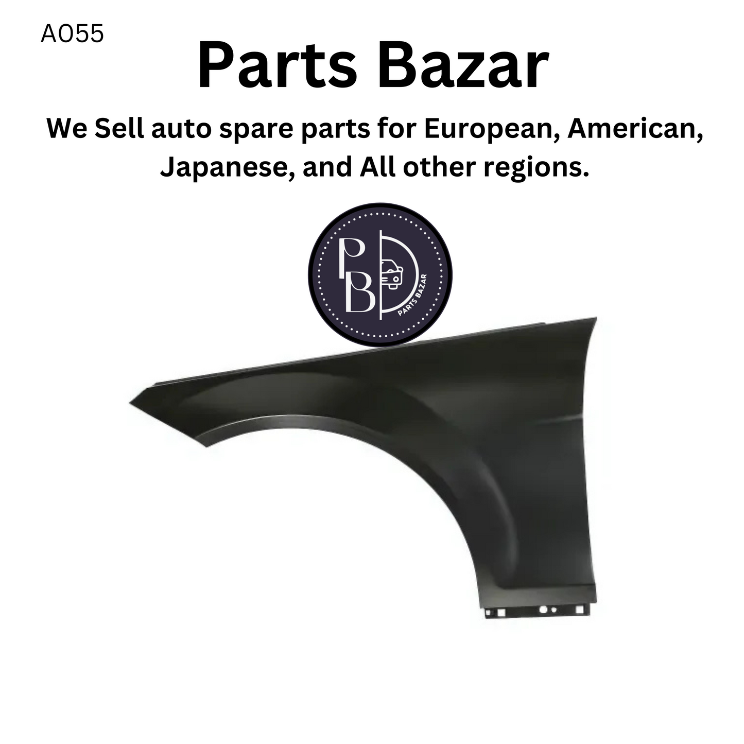 Mercedes-Benz C-Class C200 W204 2007 Front fenders