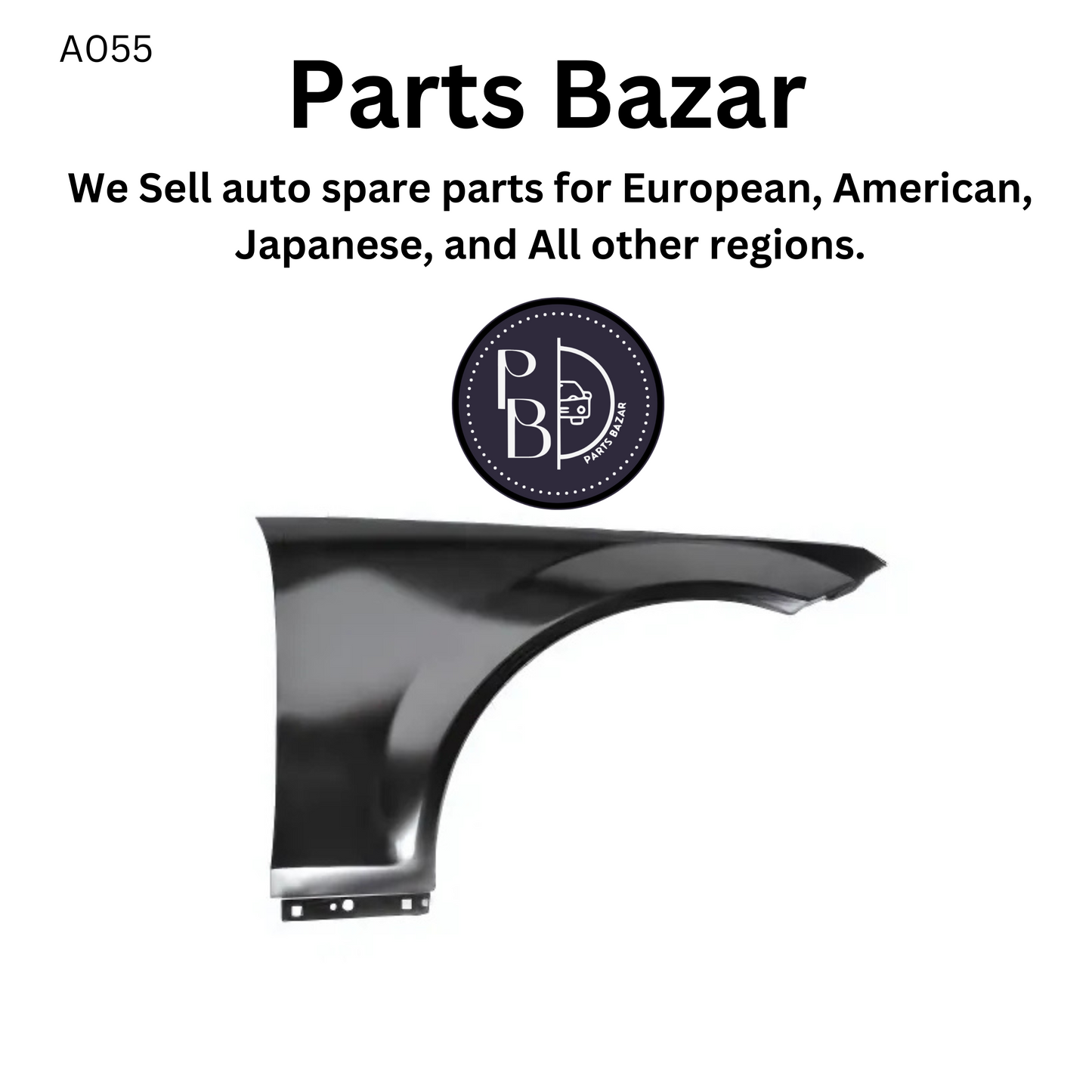 Mercedes-Benz C-Class C200 W204 2007 Front fenders