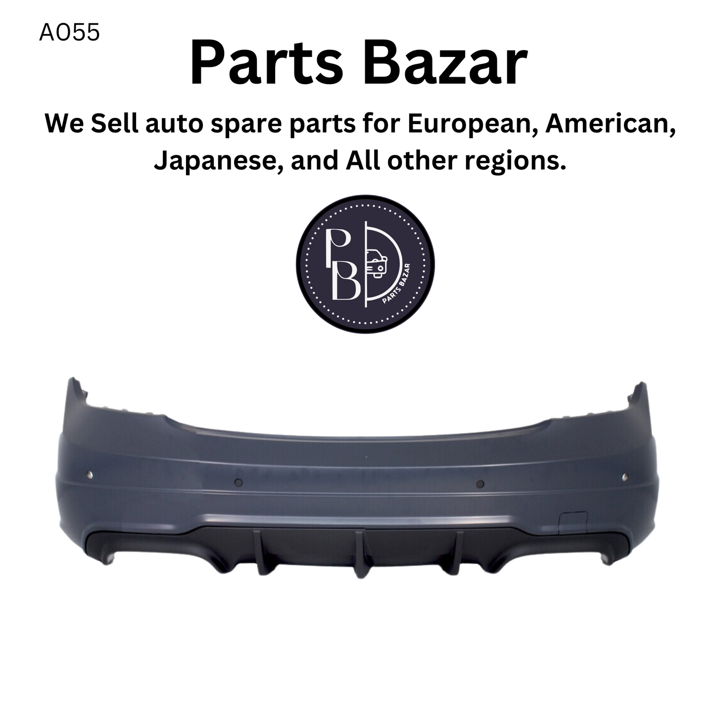 Mercedes-Benz C-Class C200 W204 Year 2007 Rear Bumpers