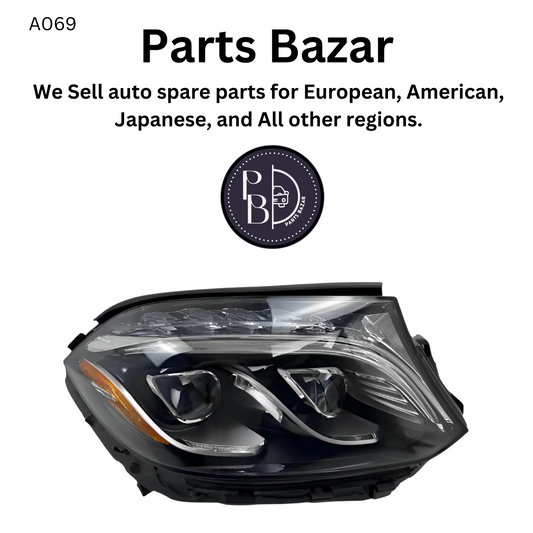 Mercedes GLS 450 2017 right side headlight