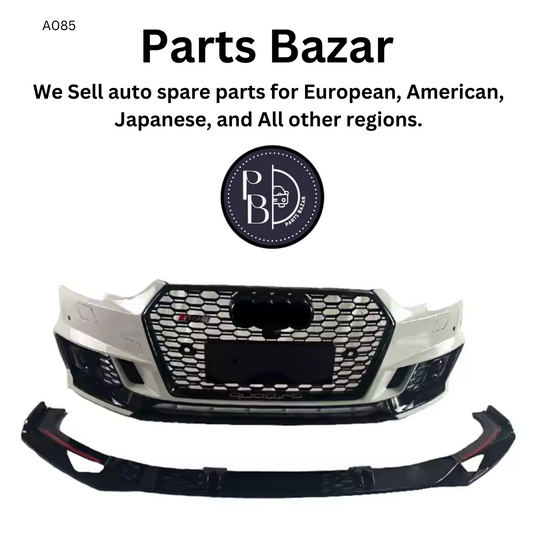 Audi A4 2019	Front bumper with  Grill