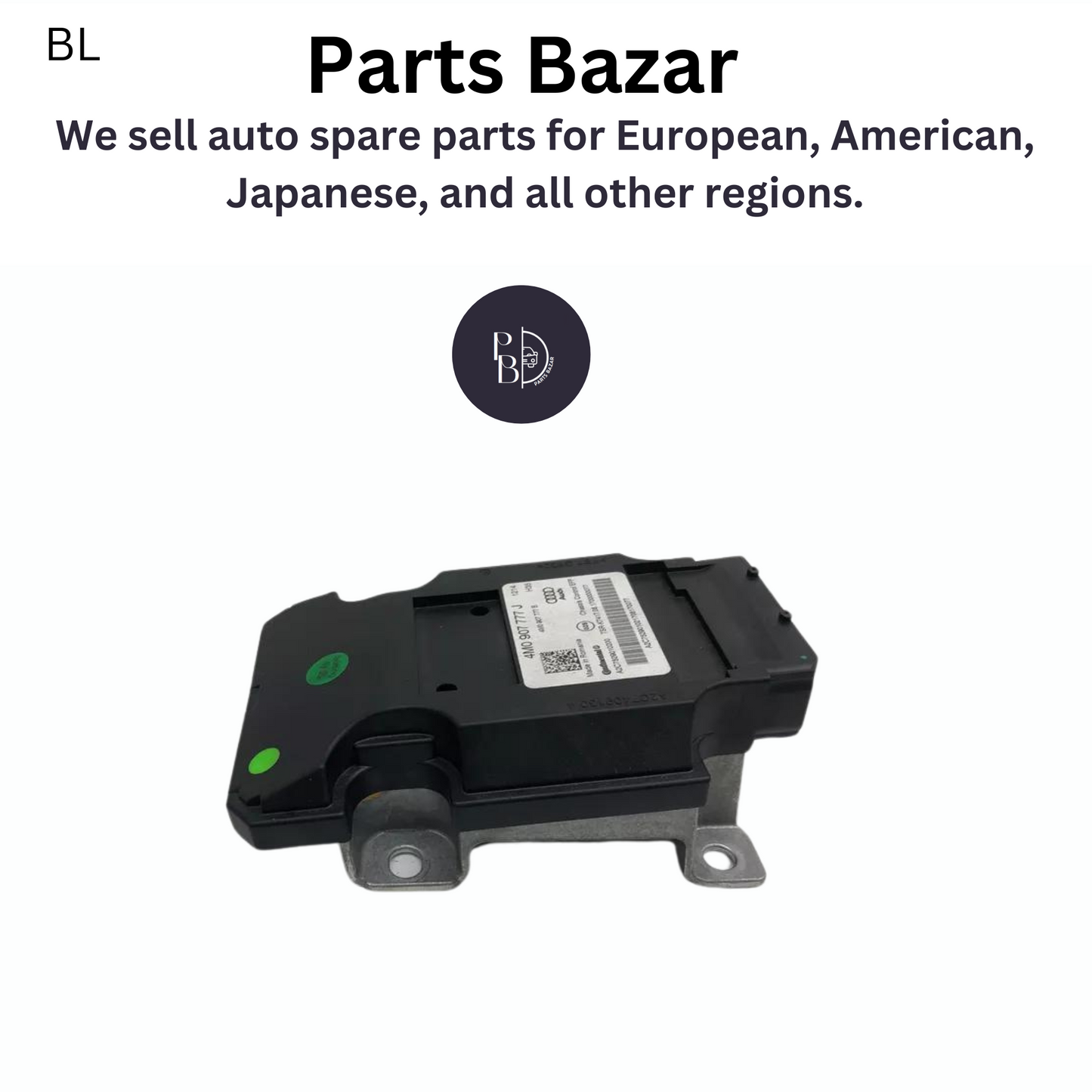 Bentley Bentayga Air Ride Suspension Chassis Control Module 4M0907777J for 2015 to 2018