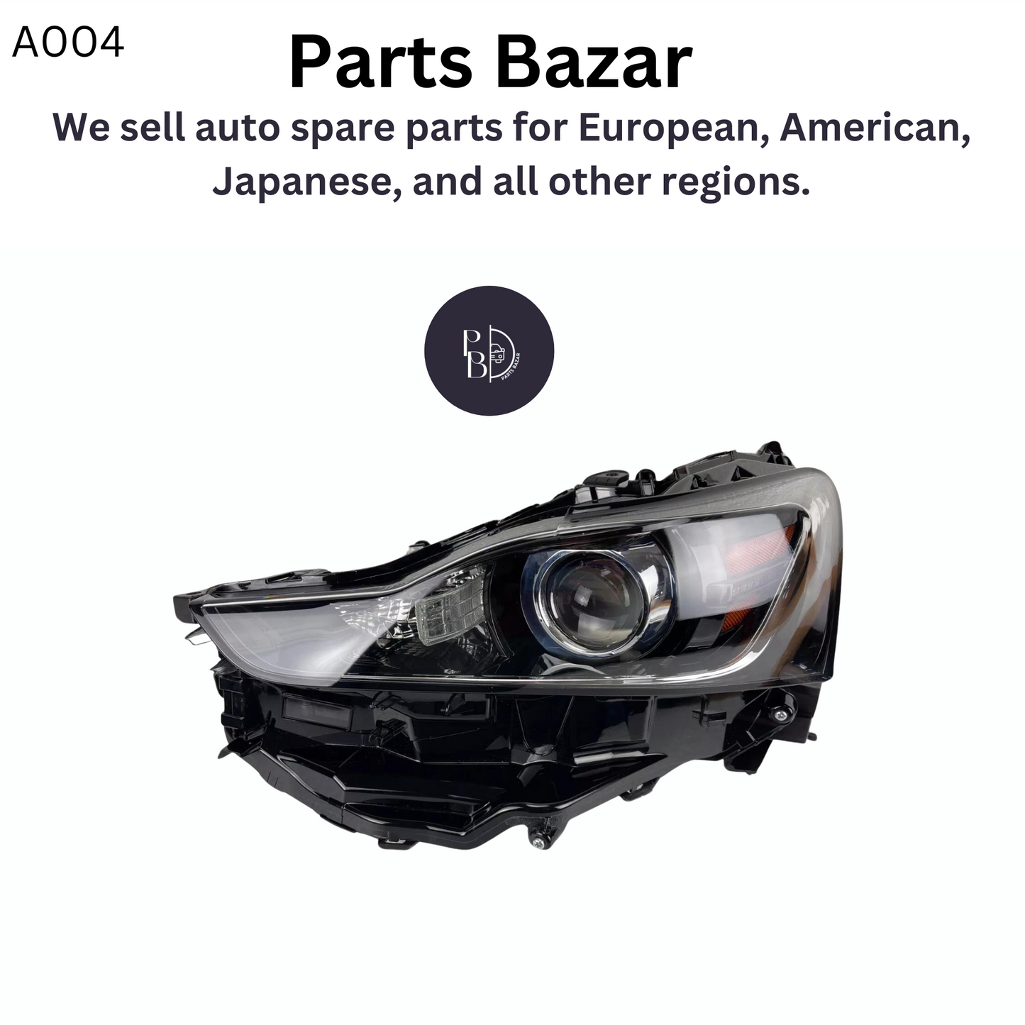 Lexus LED Headlights IS250, IS200t, IS300, IS350 Front Left Headlight Assembly Compatible with 2017-2020