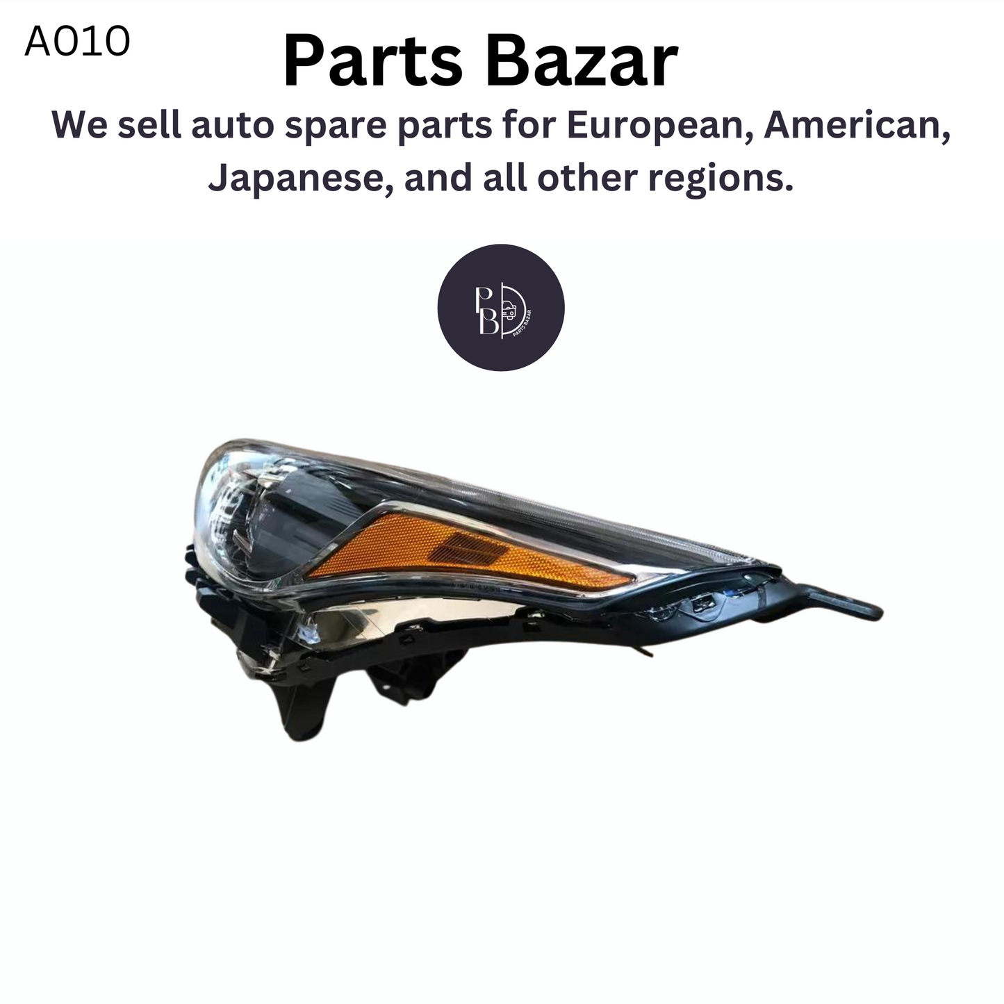 Kia Forte Headlight Assembly Left Driver Side Halogen Headlight for 2019-2021