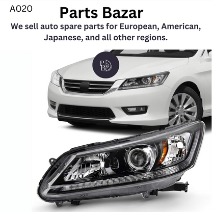 Honda Accord Sedan Halogen Headlights Headlamps for 2013-2015 made in China