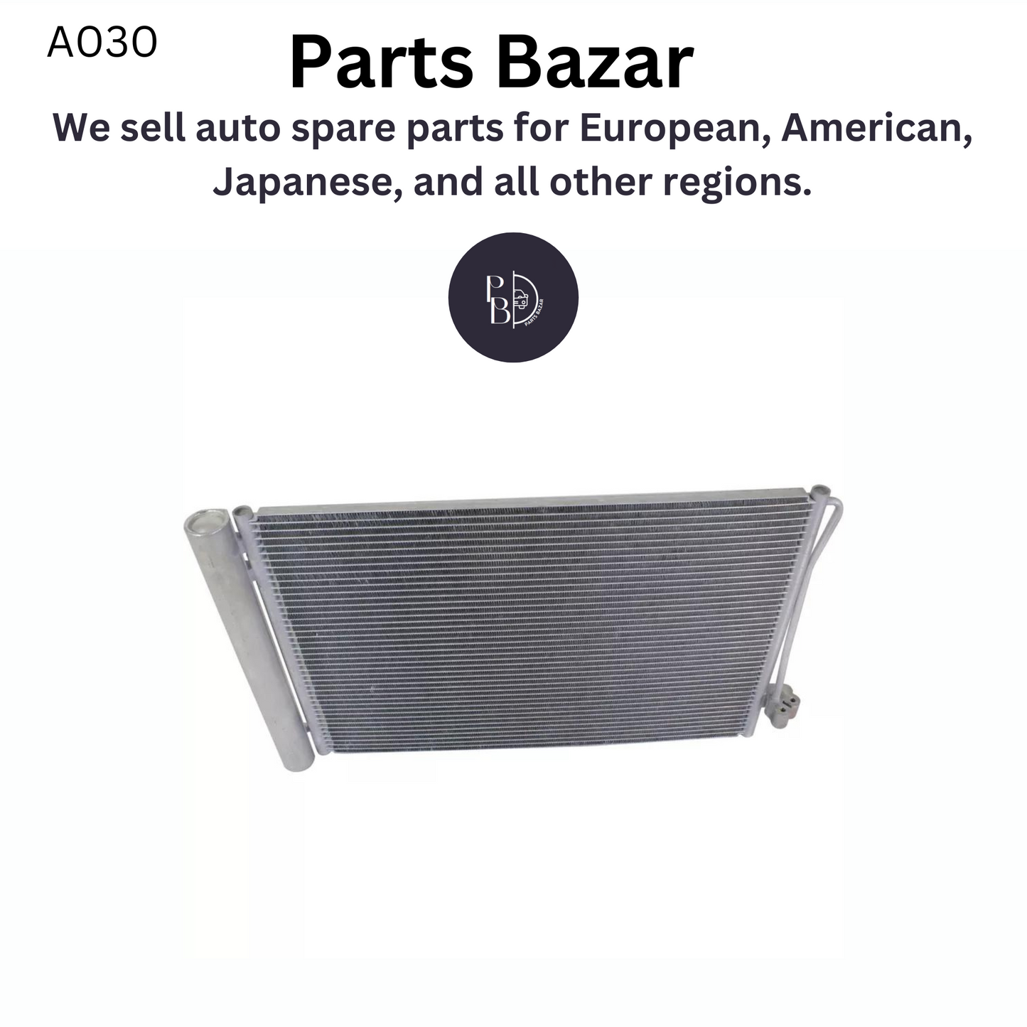 BMW 5 Series 3.0L Air Conditioning Condenser 6450925598301 for 2004