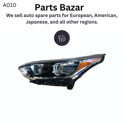 Kia Forte Headlight Assembly Left Driver Side Halogen Headlight for 2019-2021