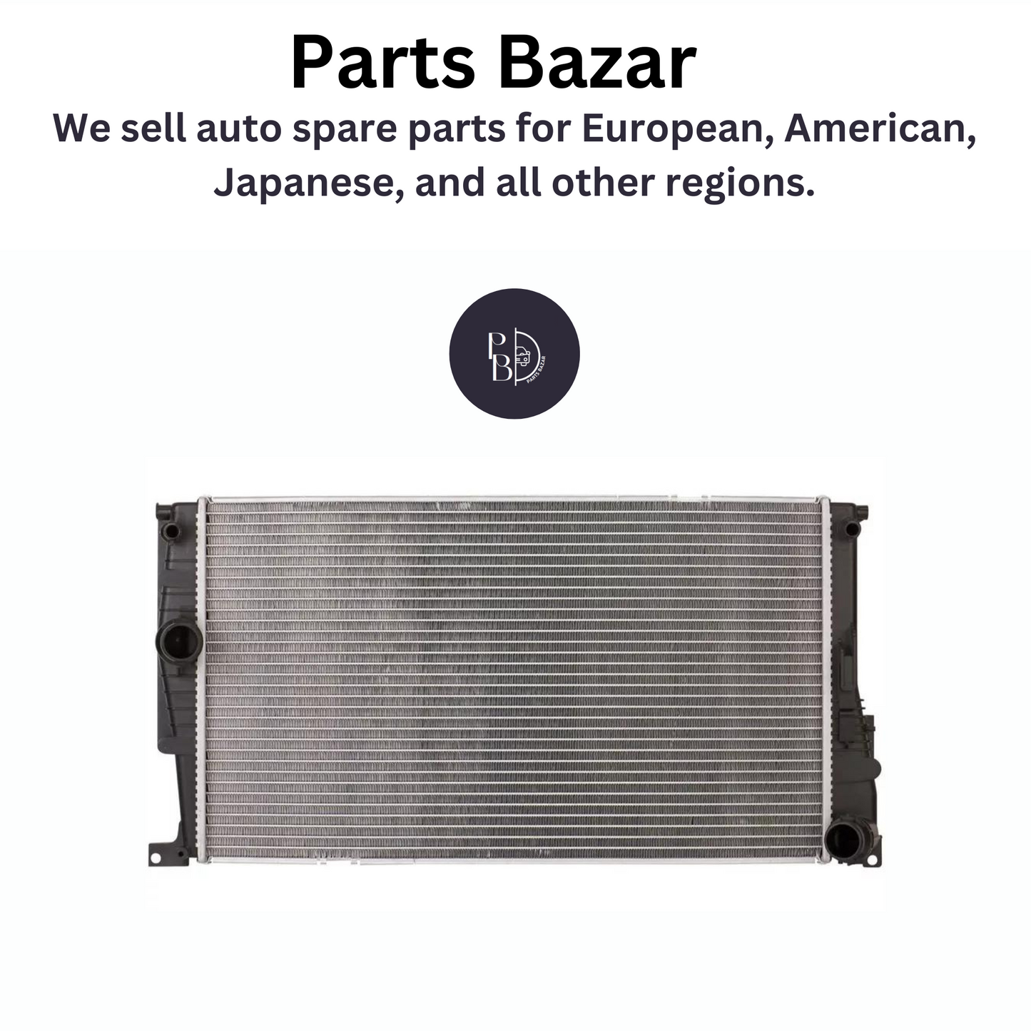 BMW 1-4 Series F20/F21/F22/F30/F32/F36 (2012-2020), Radiator, 17117618807