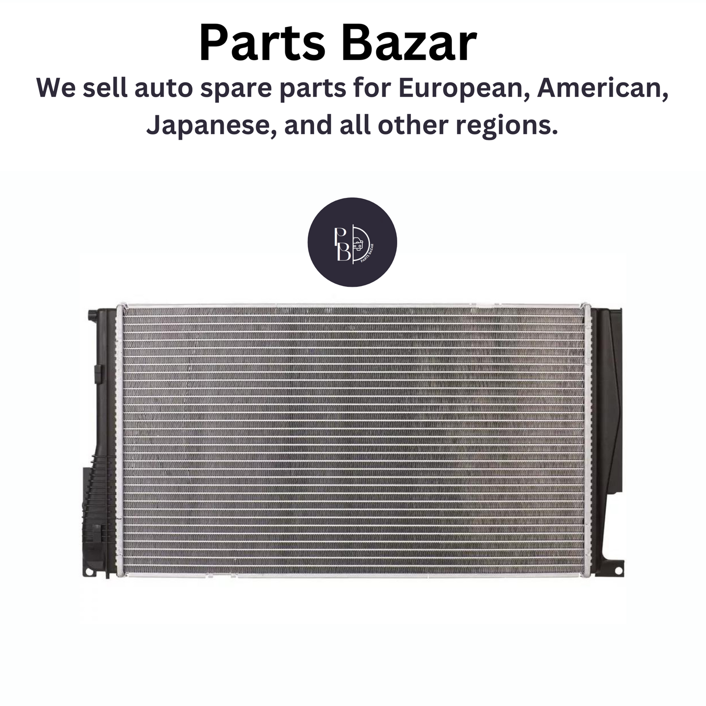 BMW 1-4 Series F20/F21/F22/F30/F32/F36 (2012-2020), Radiator, 17117618807