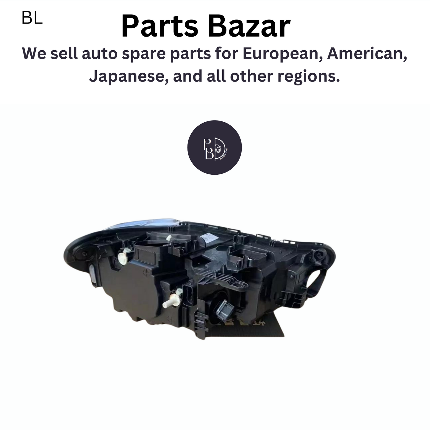 BMW X2 F39 Headlight, Left Side LED Headlight Without Module, Head Lamp for Model 2018-19, OEM 63115A23581