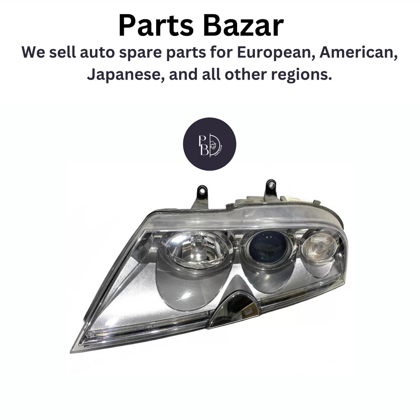 Bugatti Veyron Left Headlight Part Number 5BO941009J