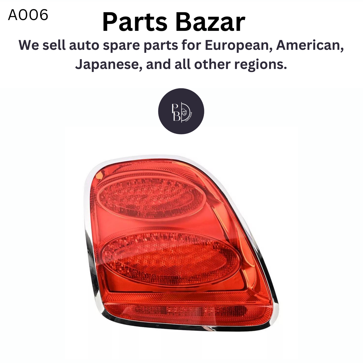 LED Tail Light Assembly for Bentley Flying Spur 2005-2013 Rear Lamp