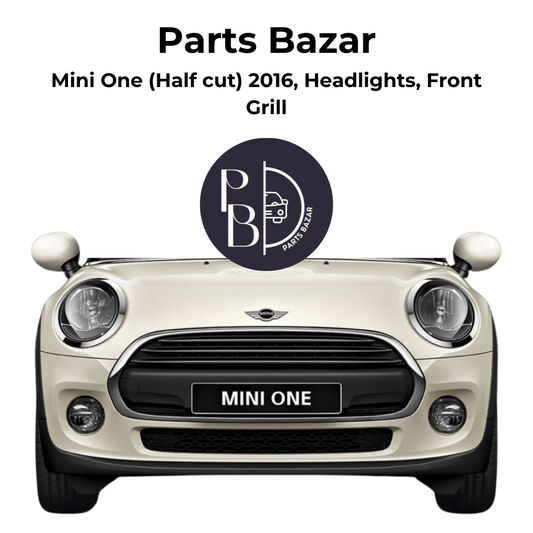 Mini One Half cut 2016, Headlights, Front Grill