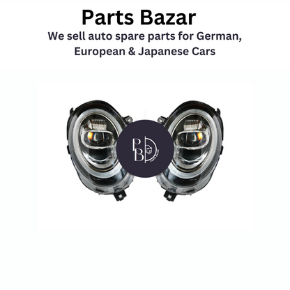 Mini Cooper F55/F56 Headlamp Upgrade from Normal to LED Black (2014-Up), 63117298311 / 63117298312