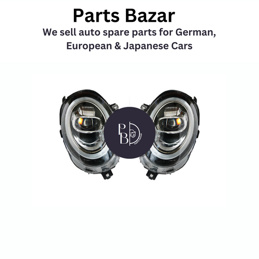 Mini Cooper F55/F56 Headlamp Upgrade from Normal to LED Black (2014-Up), 63117298311 / 63117298312 (1PC)