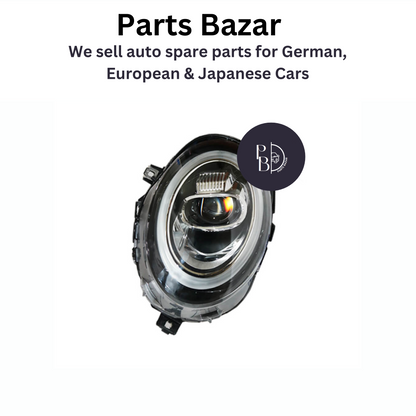 Mini Cooper F55/F56 Headlamp Upgrade from Normal to LED Black (2014-Up), 63117298311 / 63117298312