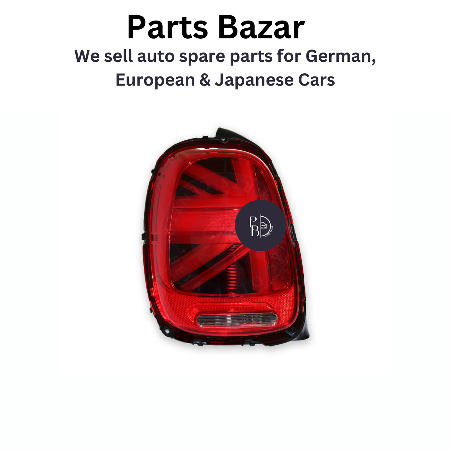 Mini Hatch F55/F56 (2014-Up), Upgrade Tail Lamp to Union Jack Look Red, 63217297433 / 63217297434