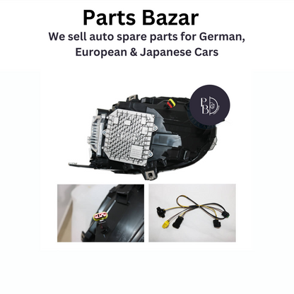 Mini Cooper F55/F56 Headlamp Upgrade from Normal to LED Black (2014-Up), 63117298311 / 63117298312