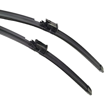 Wiper Blades Fits Volvo XC60 2018-up Front Windscreen Wipers Heated Washers Jets