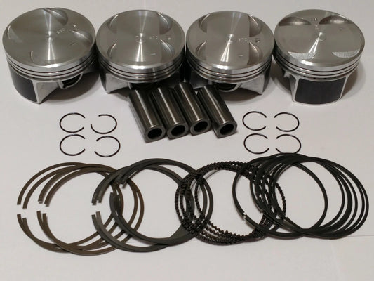 JDM Nippon Racing TSX RBB Pistons K24A2 | Low Compression 87mm with NPR Ring Set