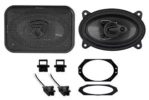 Rockville 4x6" Front Factory Speaker Replacement For 1997-2002 Jeep Wrangler TJ